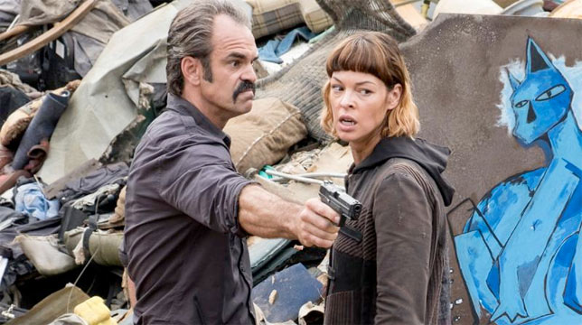 The Walking Dead 8, episodio chiave per Simon: Intervista a Steven Ogg e Pollyanna McIntosh