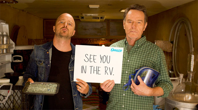 Bryan Cranston e Aaron Paul tornano sulla roulotte di Breaking Bad