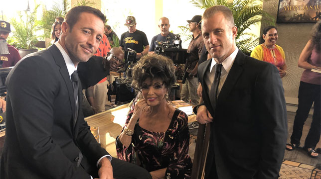 Joan Collins in Hawaii Five-0 con un ruolo prominente
