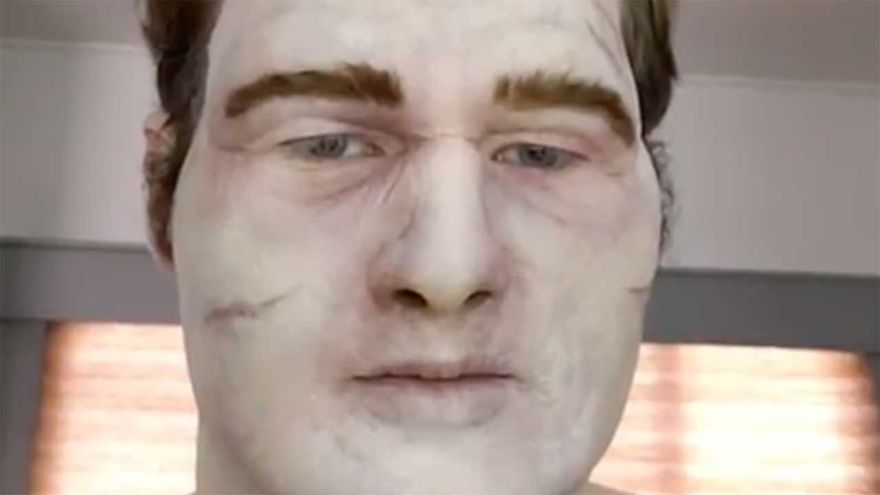 Tredici 3: Justin Prentice si mostra con il trucco da morto in un divertente video