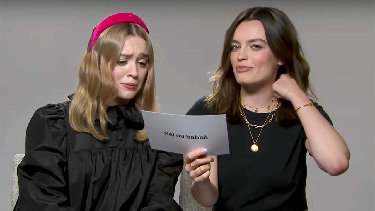 Sex Education 2: Il cast della serie gioca a Italians do it better