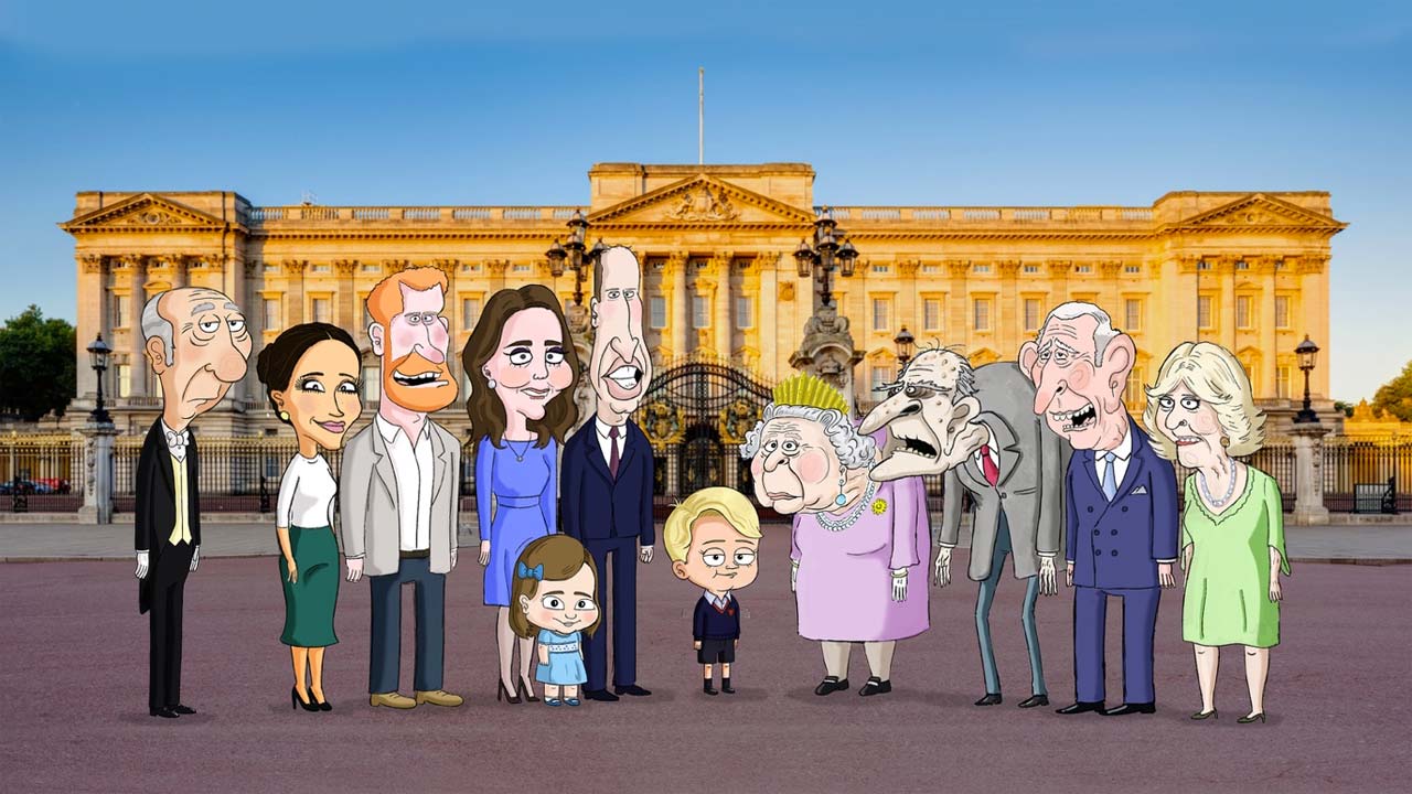 I reali inglesi, inclusa Meghan Markle, protagonisti di una serie animata di HBO Max