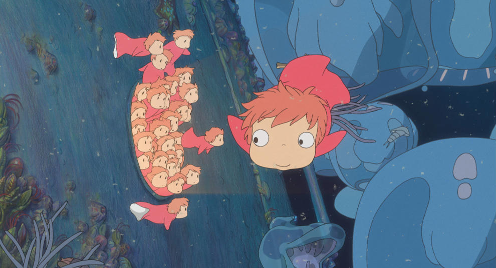 Ponyo sulla scogliera