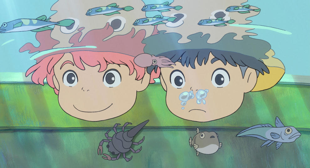 Ponyo sulla scogliera