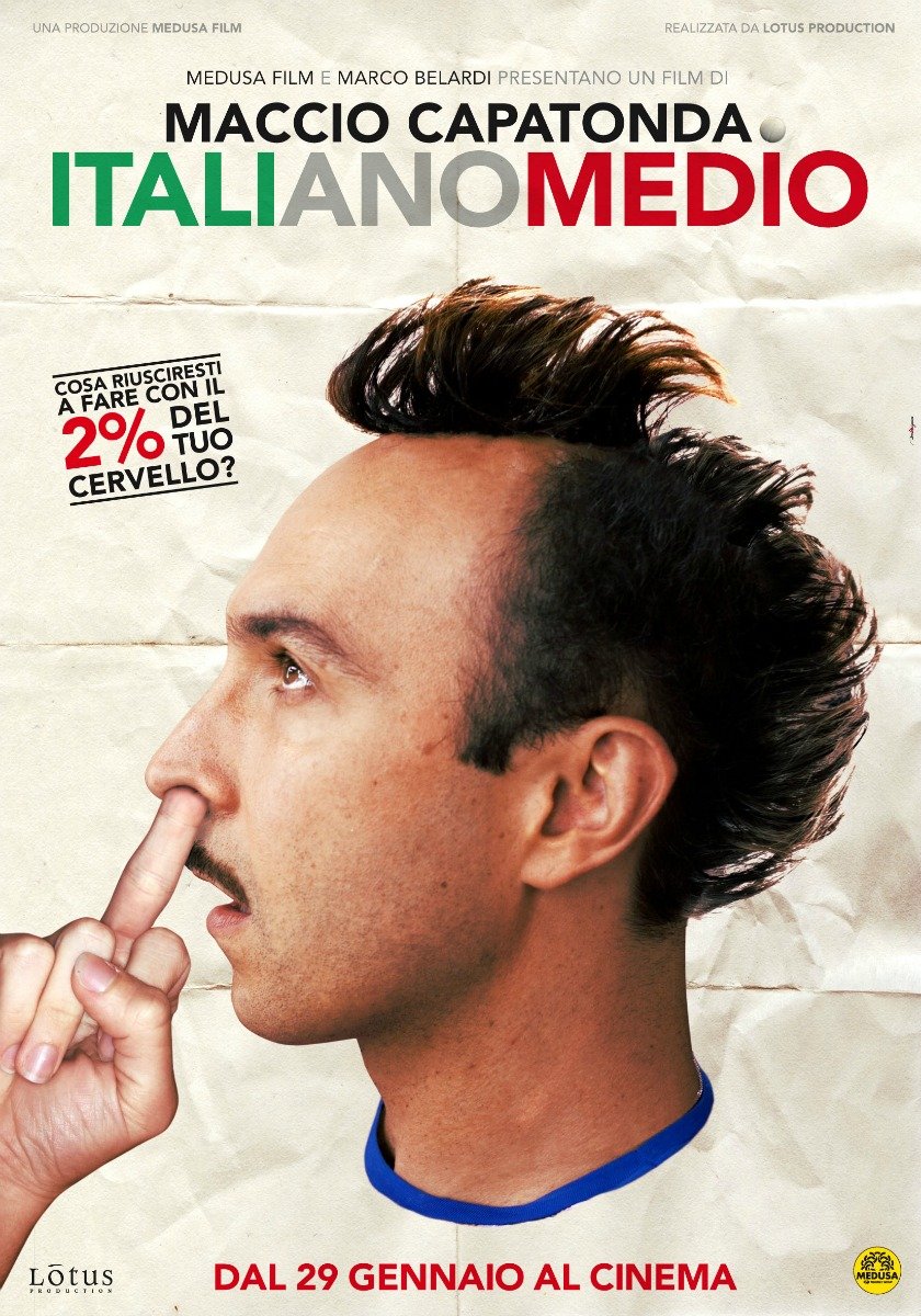 Risultati immagini per italiano medio poster