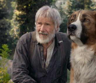 Il Richiamo della Foresta Una foto del film Il richiamo della foresta con Harrison Ford e il cane Buck