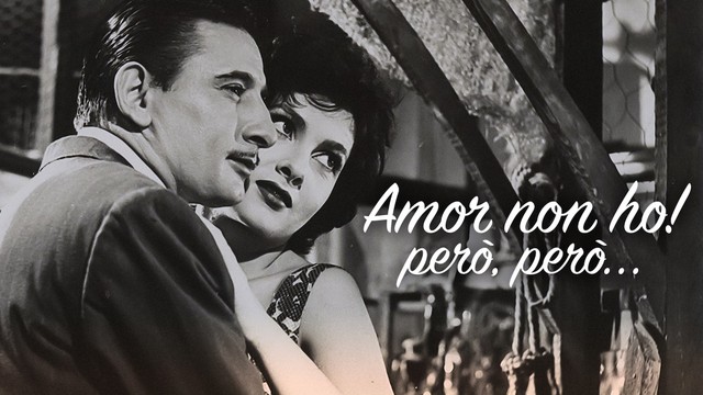 Amor non ho! Però, però...