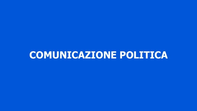 Comunicazione politica