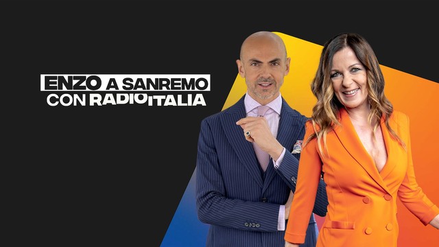 Enzo a Sanremo con Radio Italia