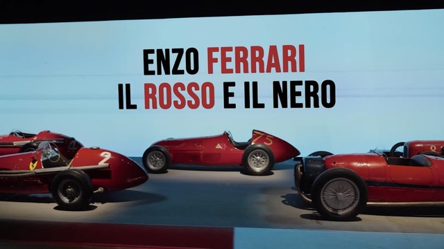 Enzo Ferrari. Il rosso e il nero