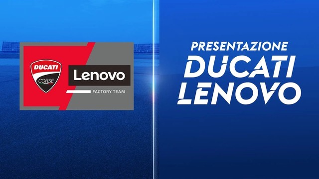 Presentazione Ducati Lenovo