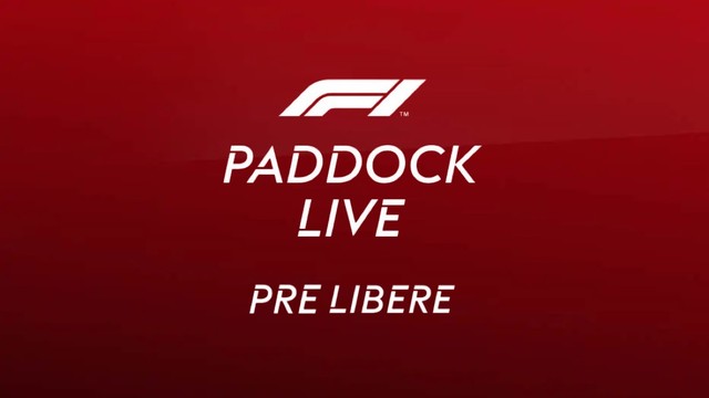 F1 Paddock Live Pre Libere