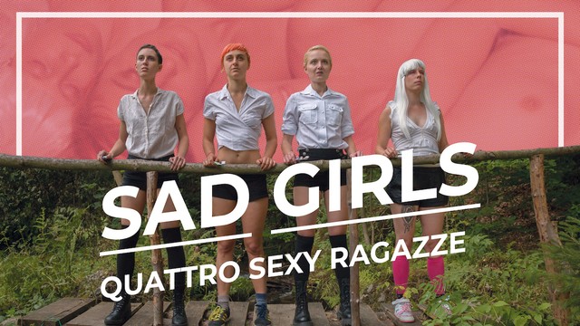 Sad girls: Quattro sexy ragazze