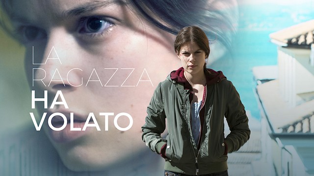 La ragazza ha volato