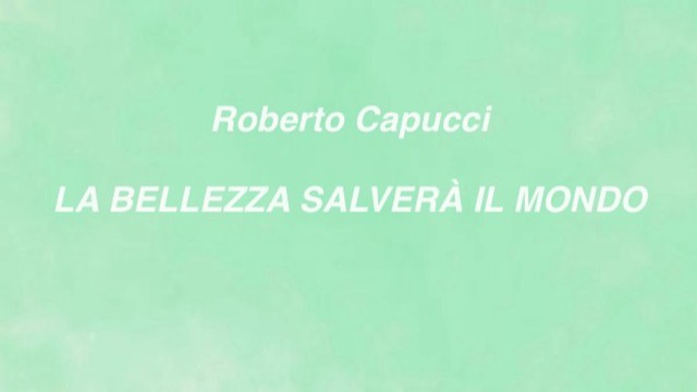 Roberto Capucci. La bellezza salverà il mondo