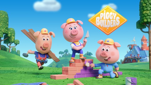 Piggy Builders - Maialini costruttori