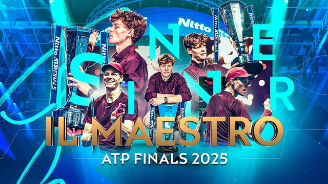 Tennis, Sinner, Il Maestro: ATP Finals 2025