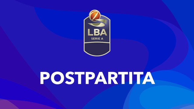 Postpartita Basket Serie A