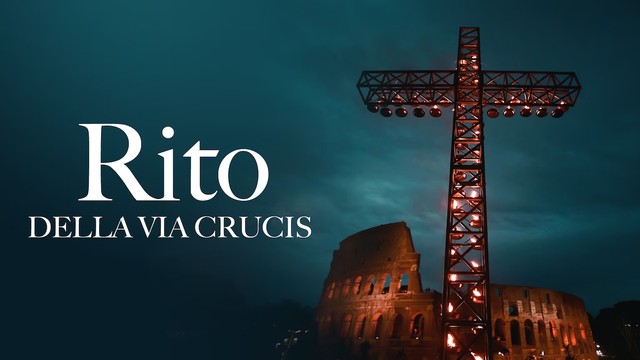 Colosseo: Celebrazione del rito della Via Crucis presieduto da Papa Leone XIV