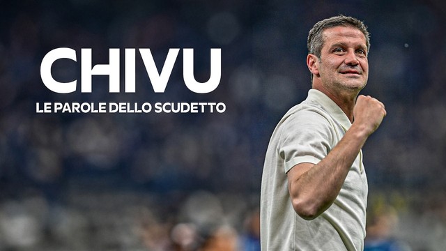 Chivu: le parole dello Scudetto