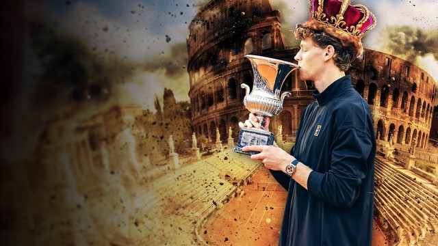Tennis, Sinner, Re di Roma 50 anni dopo
