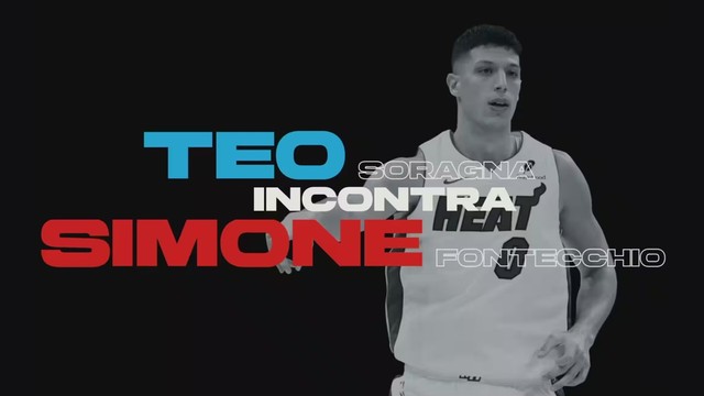 Teo Soragna incontra Simone Fontecchio