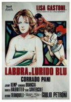 Labbra di lurido blu