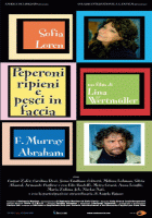 Peperoni ripieni e pesci in faccia