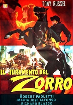 Locandina Il giuramento di Zorro
