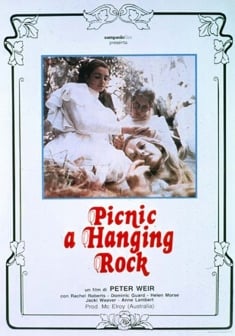 Locandina Picnic ad Hanging Rock