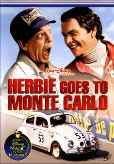 Locandina Herbie al rallye di Montecarlo