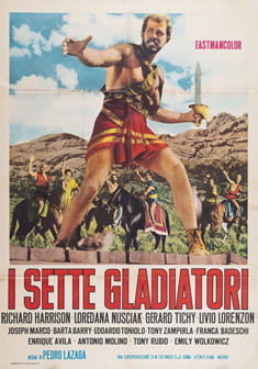 I SETTE GLADIATORI Film 1962 