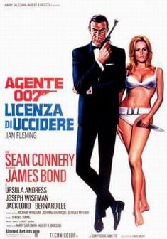Locandina Agente 007, licenza di uccidere