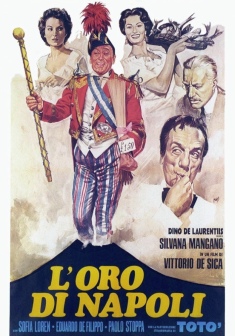 Locandina L'oro di Napoli