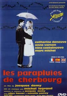 Locandina LES PARAPLUIES DE CHERBOURG