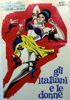 Locandina GLI ITALIANI E LE DONNE