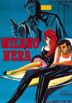 Locandina Milano nera
