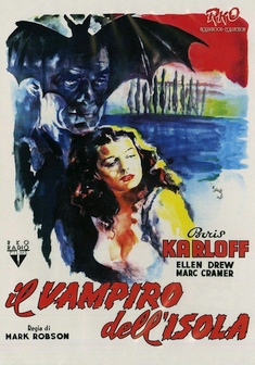 Locandina IL VAMPIRO DELL'ISOLA