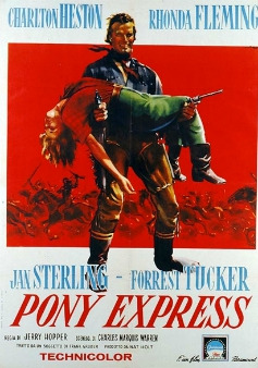 Locandina Pony Express
