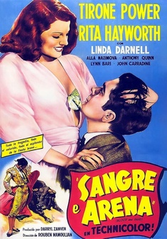 Locandina SANGUE E ARENA