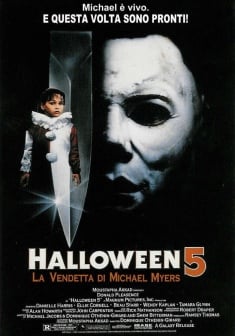 Locandina Halloween 5: la vendetta di Michael Myers