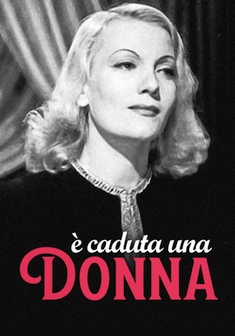 Locandina È caduta una donna