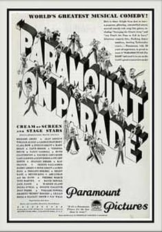 Locandina Paramount Revue