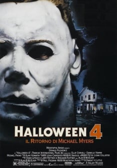 Locandina Halloween 4 - Il ritorno di Michael Myers