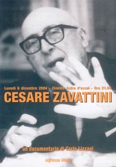 Locandina Cesare Zavattini