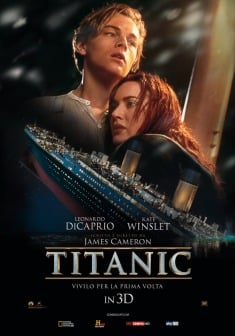 Locandina Titanic in 3D