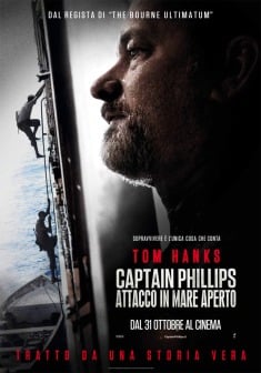 Locandina Captain Phillips - Attacco in mare aperto