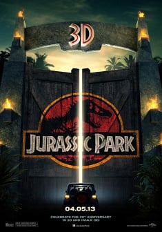 Locandina Jurassic Park 3D