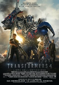 Locandina Transformers 4: L'era dell'estinzione
