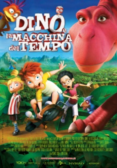 Locandina Dino e la macchina del tempo